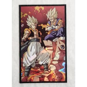 Dragon Ball Gogeta & Vegito 6" x 3.5" Holo Art Card From Blind Bag NM